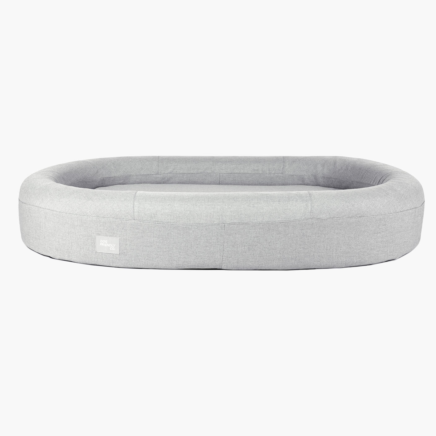 Chill Pill Memory Foam Dog Bed - Grey (Medium)