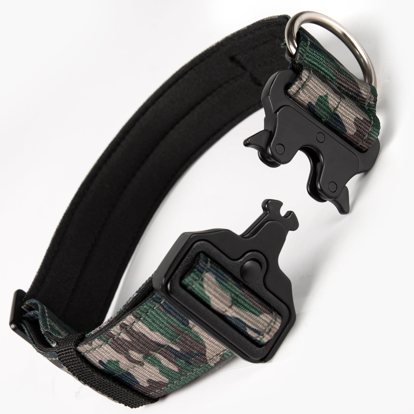 Collar Walk Set - Green Camo