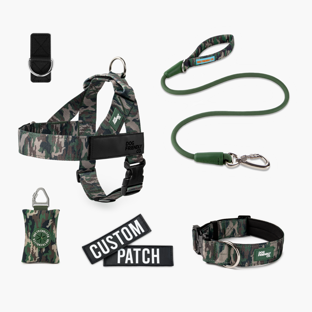 Walk Essentials - Green Camo