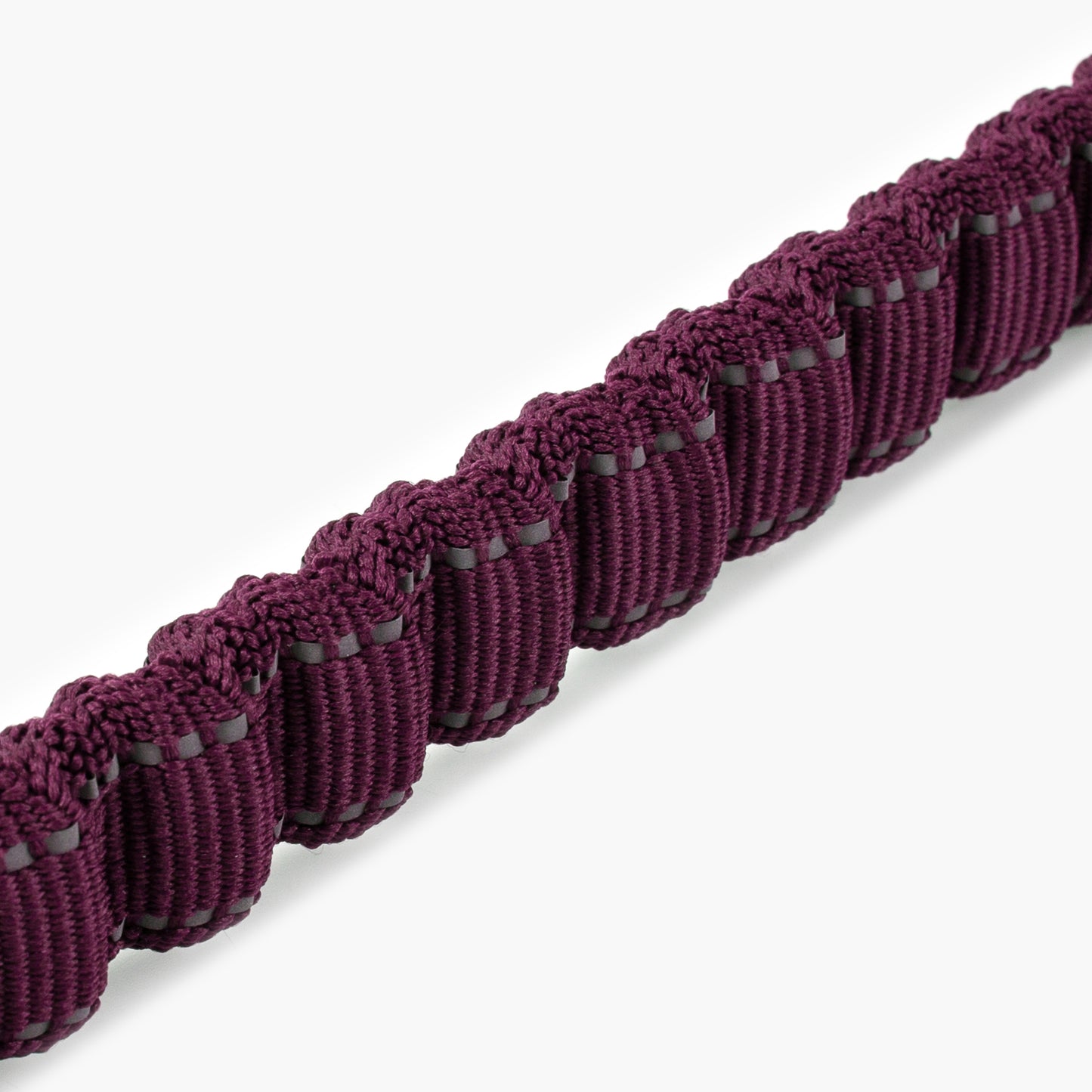 Bungee Dog Leash - Burgundy