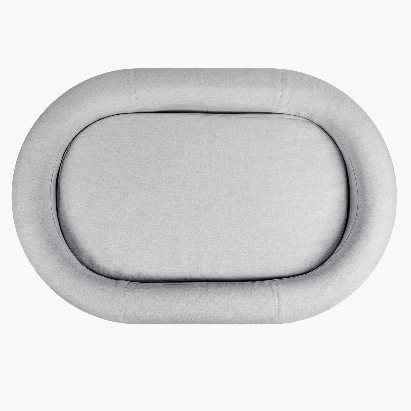 Chill Pill Memory Foam Dog Bed - Grey (Large)