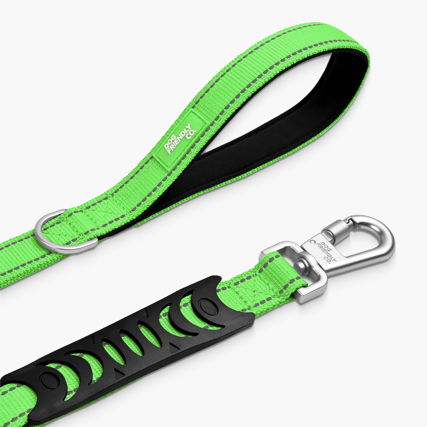 Bungee Dog Leash - Neon Green