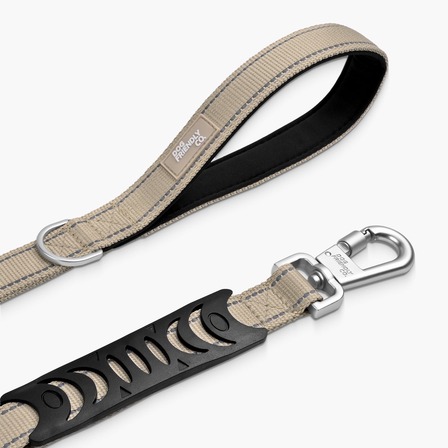 Bungee Dog Leash - Khaki