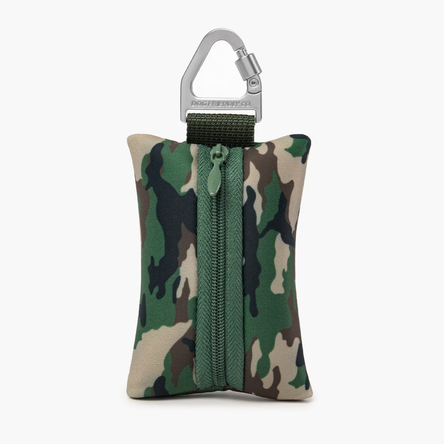 Dog Poop Bag Holder - Green Camo