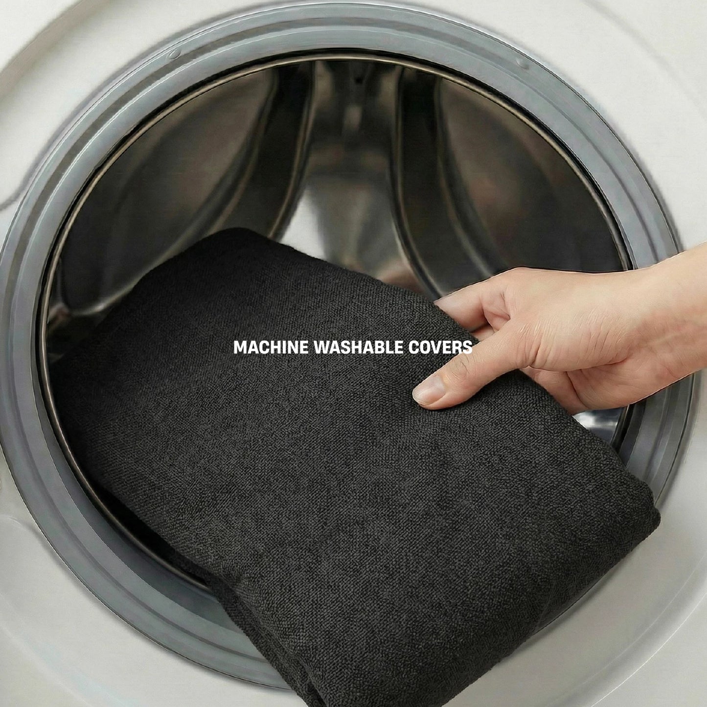 Chill Pill Memory Foam Dog Bed - Charcoal (Large)