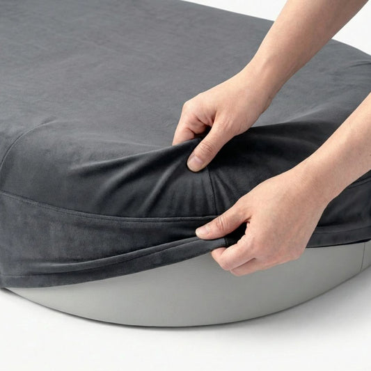Chill Pill Velvet Easy Fit Cover - Charcoal