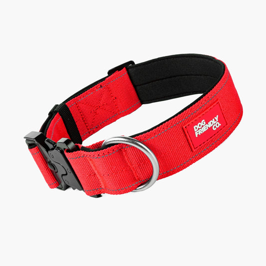 Tactical Dog Collar - Red