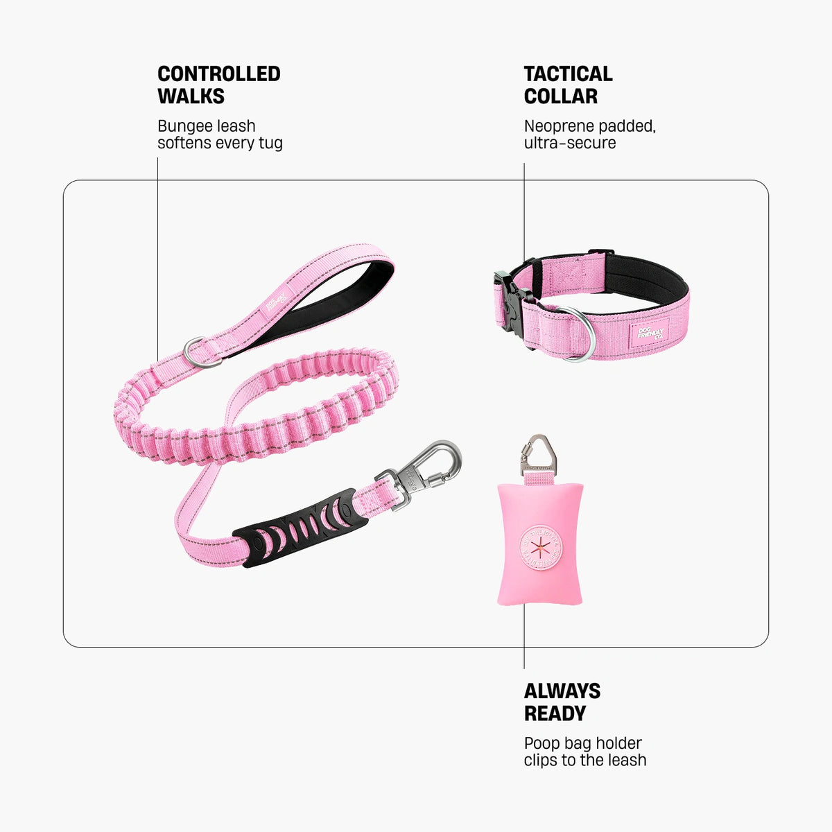 Collar Walk - Pink