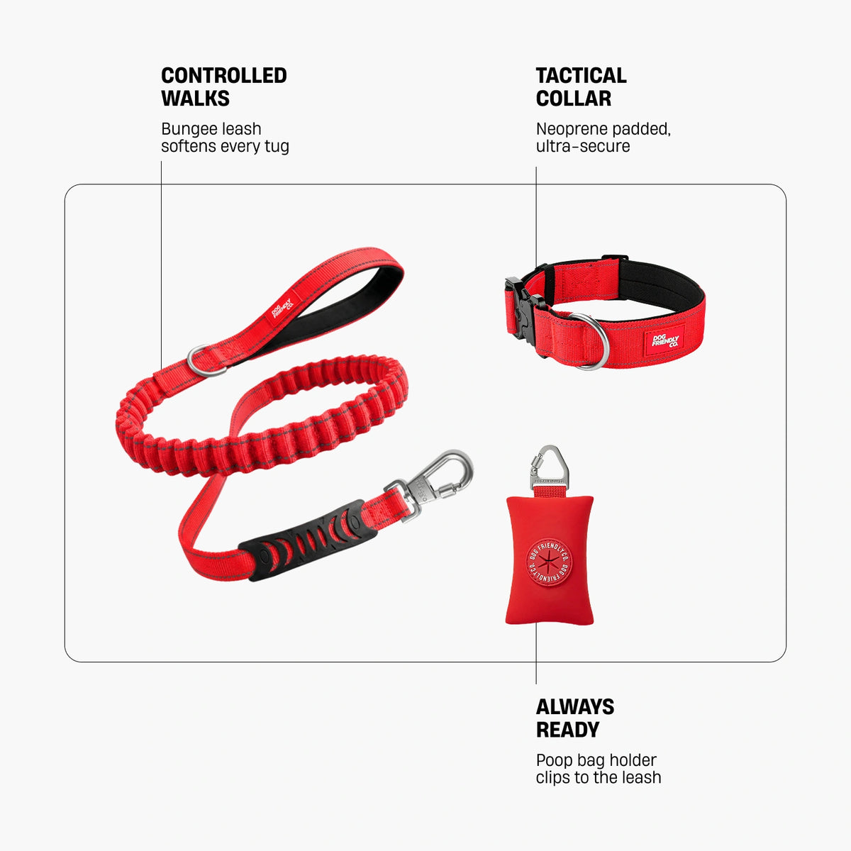 Collar Walk - Red