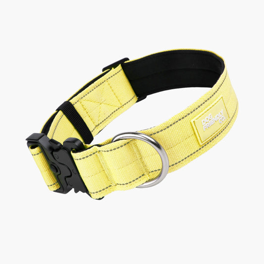 Tactical Dog Collar - Yellow