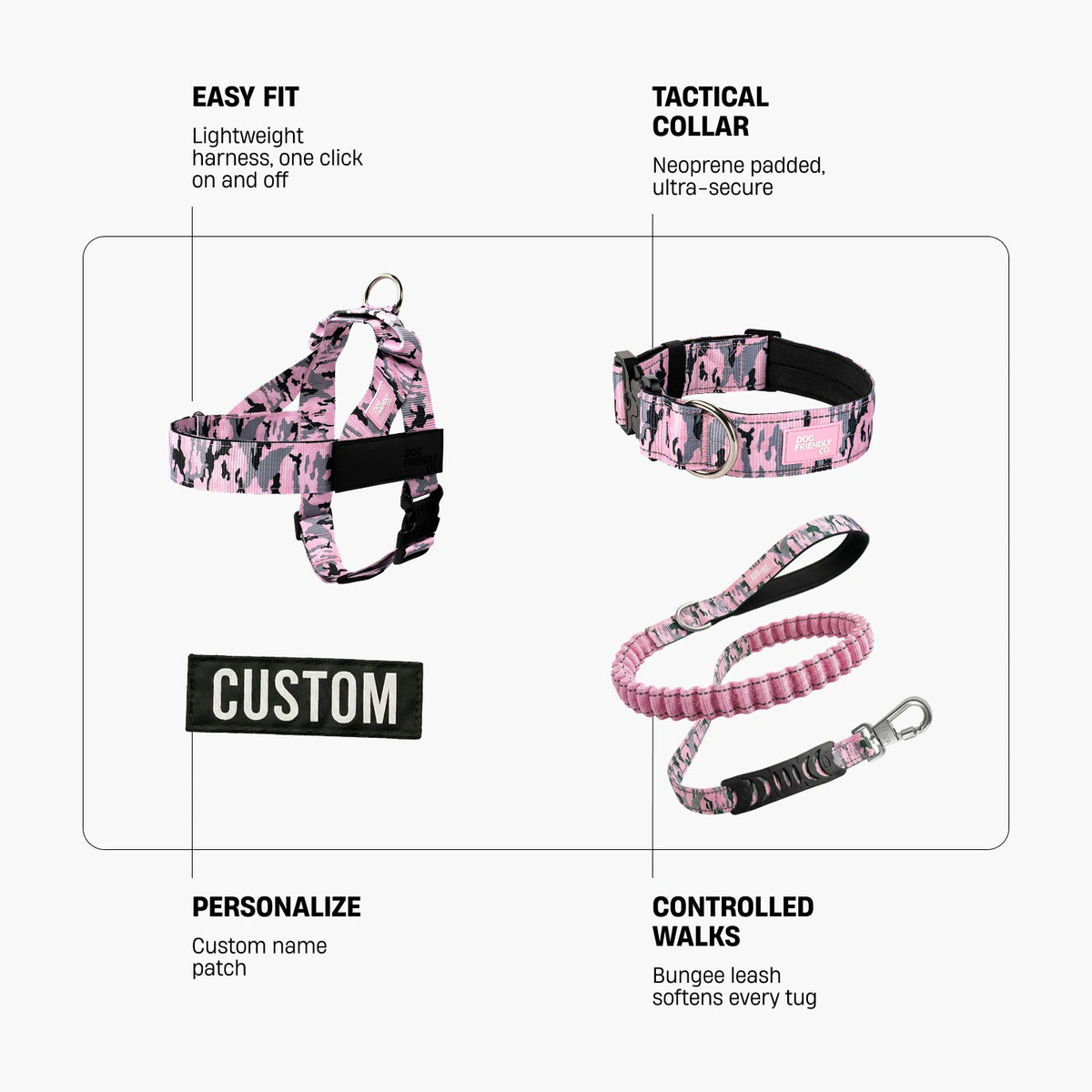 Dog Lovers Pack - Pink Camo