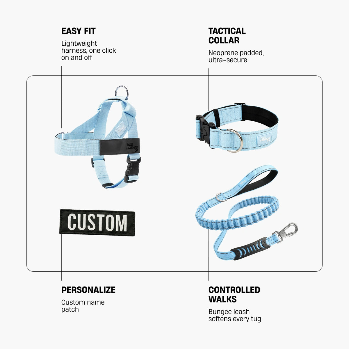 Dog Lovers Pack - Sky Blue