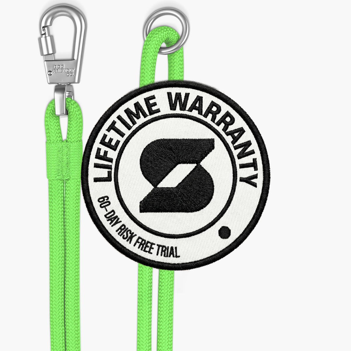 Hands Free Leash - Neon Green