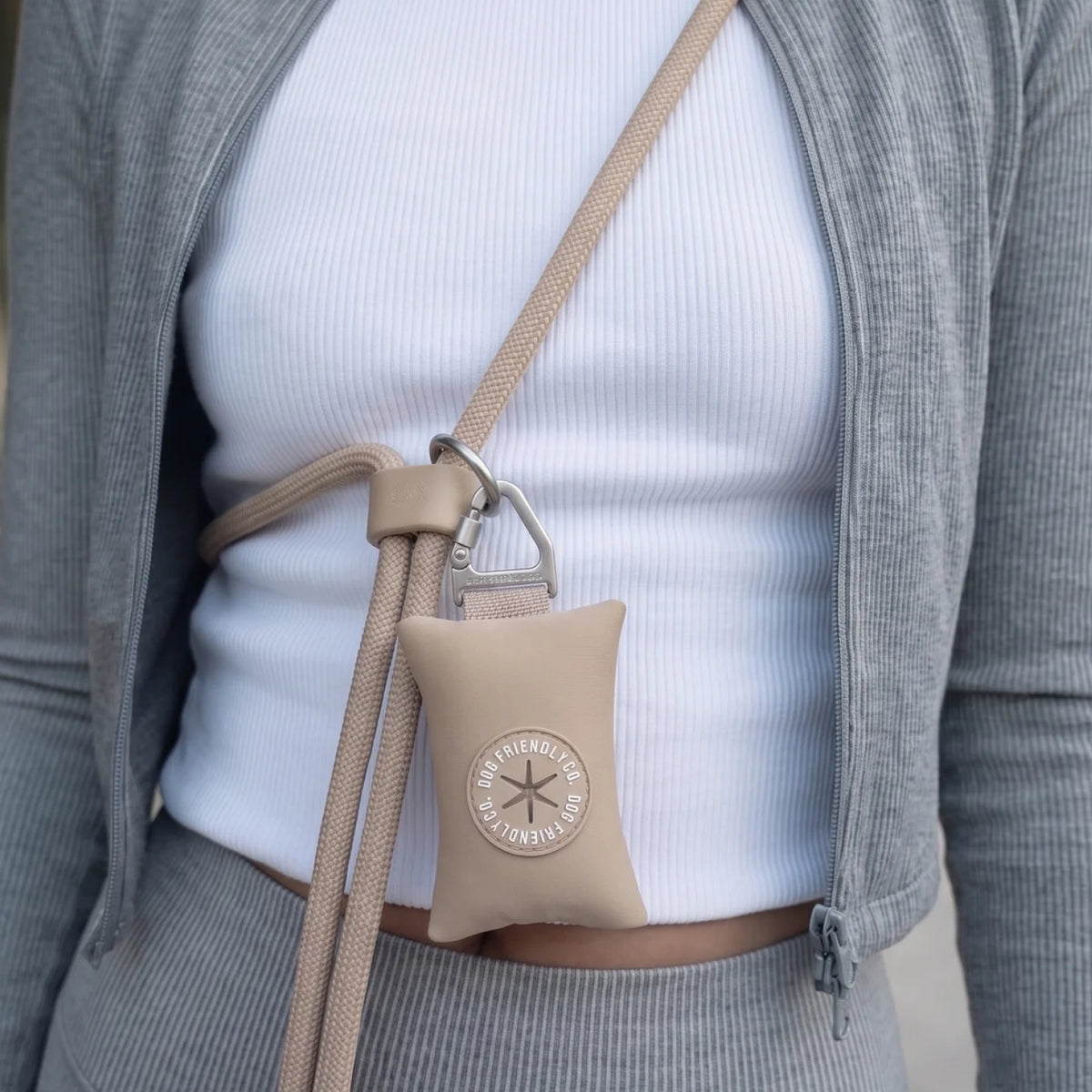 Hands Free Leash - Brown