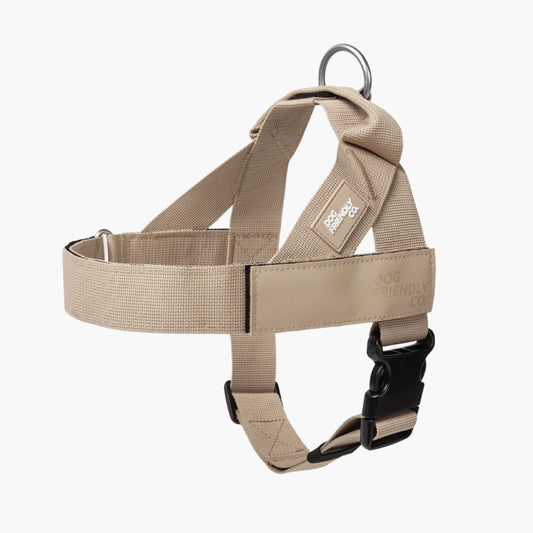 Personalised Dog Harness - Brown
