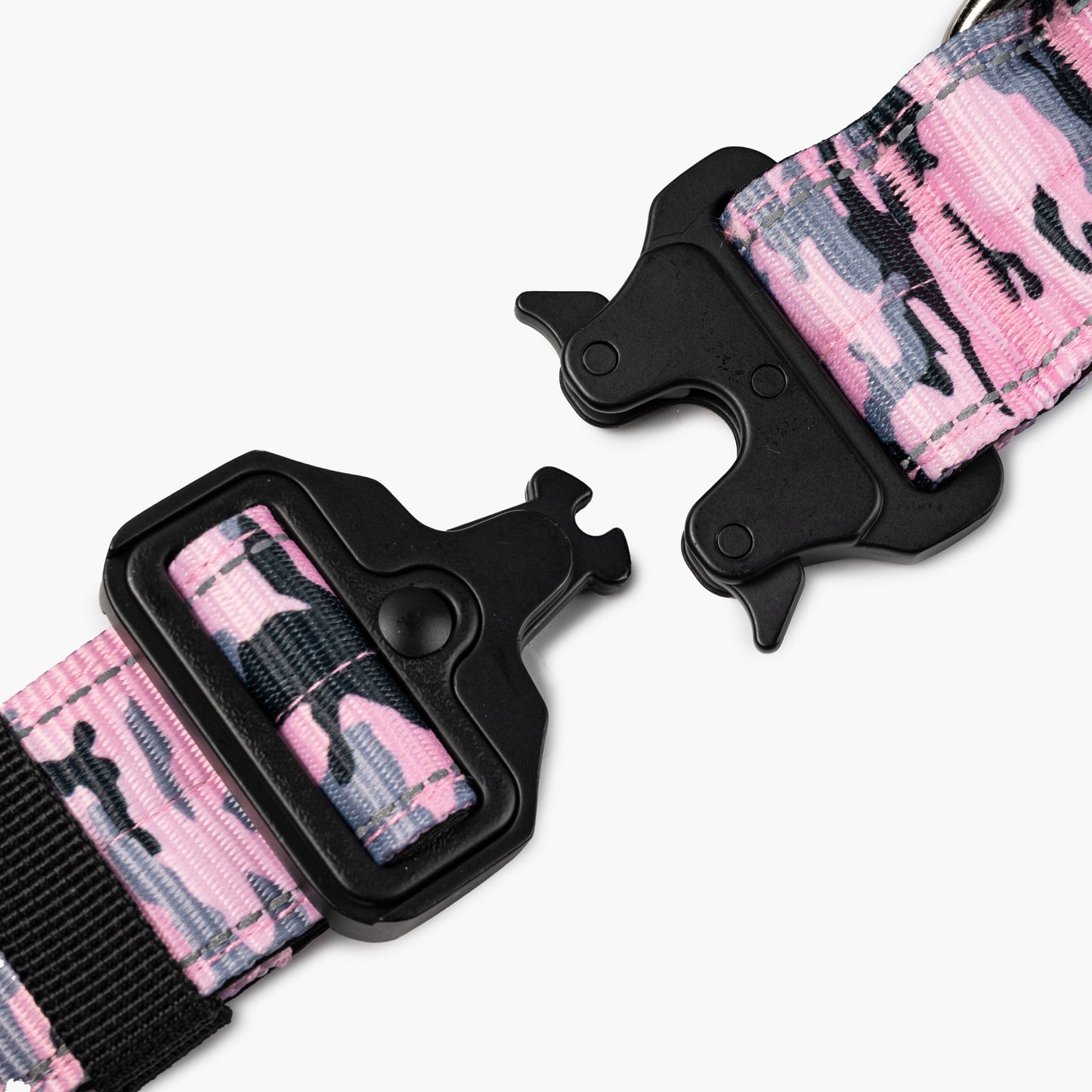 Tactical Dog Collar - Pink Camo