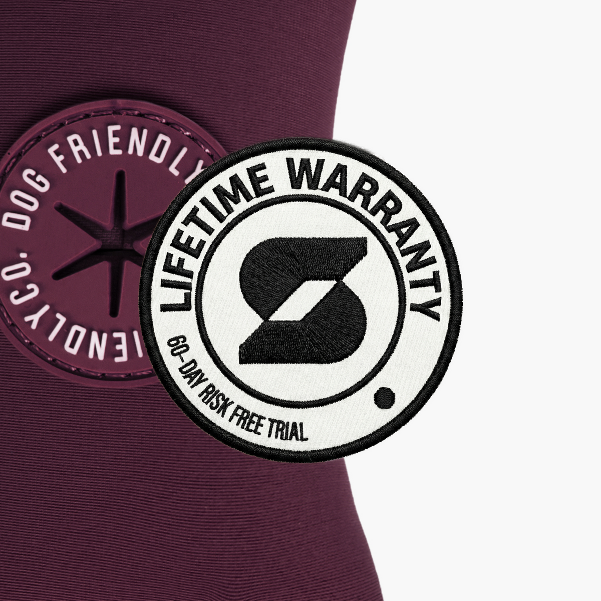 Dog Friendly Lifetime Warranty 60-Day Risk Free Trial.