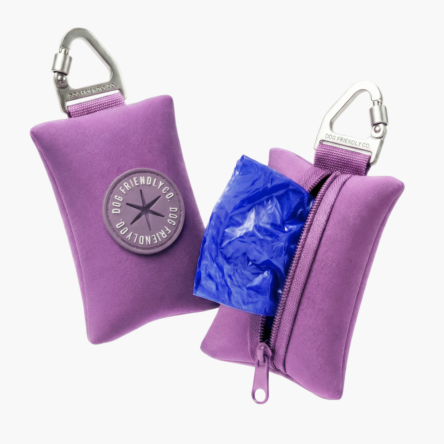 Dog Poop Bag Holder - Purple