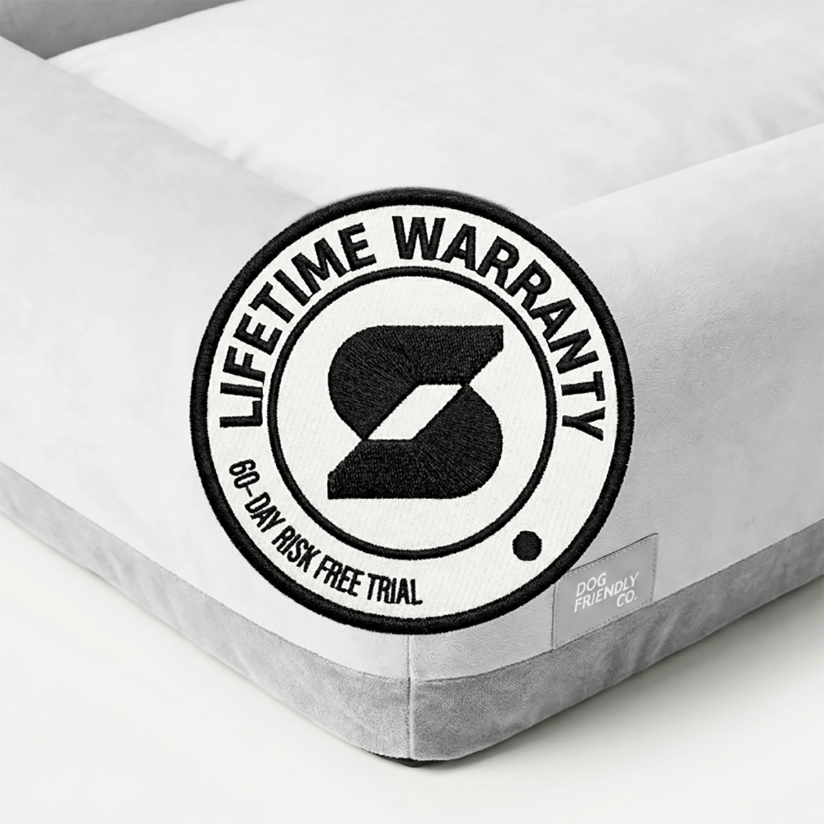 Dog Friendly Lifetime Warranty 60-Day Risk Free Trial.