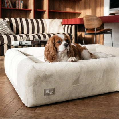 Premium Orthopedic Memory Foam Dog Bed - Beige (Medium) (Preorder)