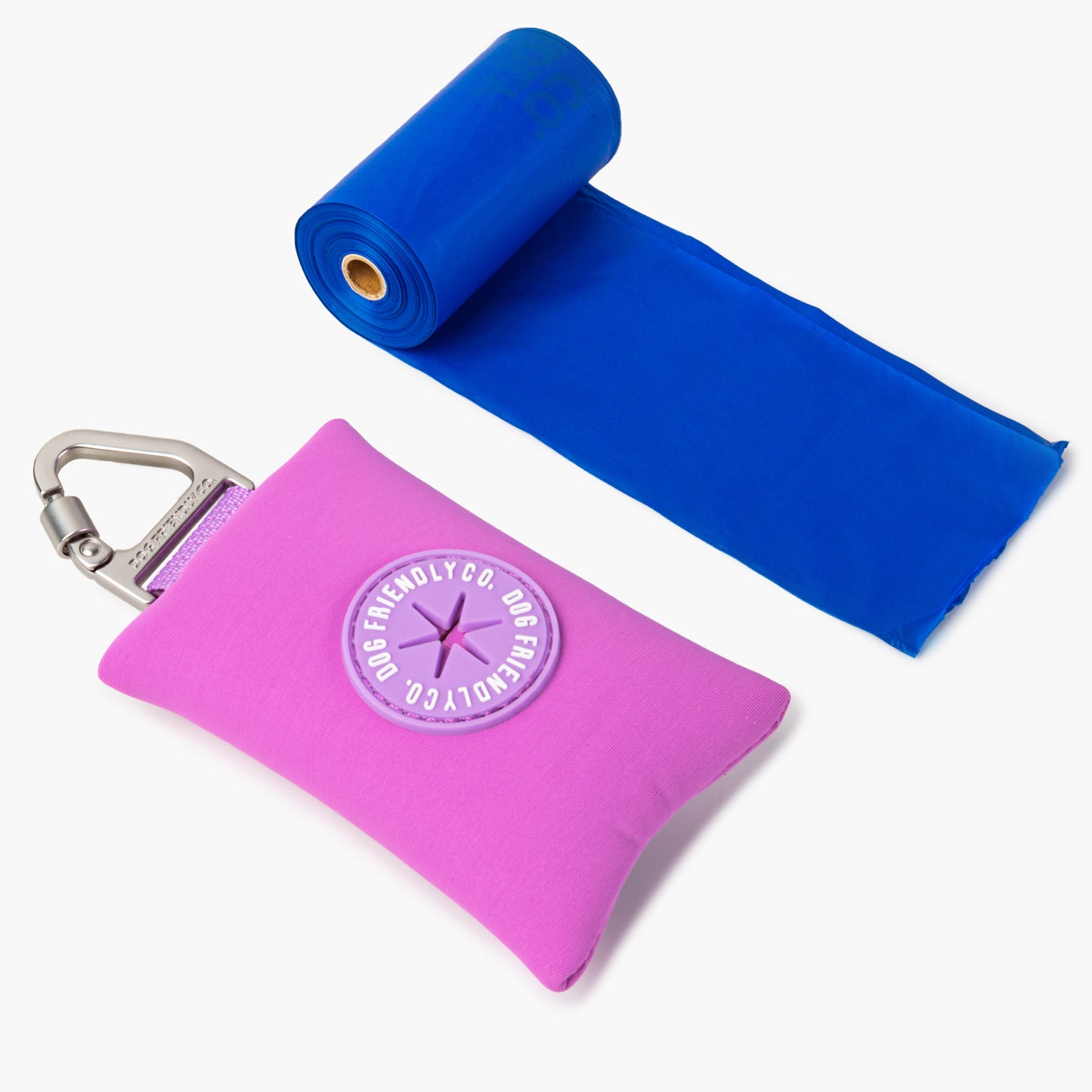 Dog Poop Bag Holder - Purple