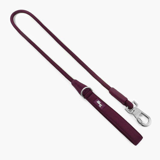 Rope Dog Leash - Burgundy
