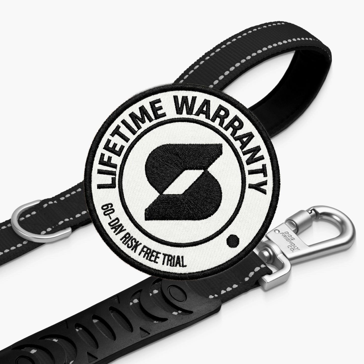 Short Trainer Dog Leash - Black