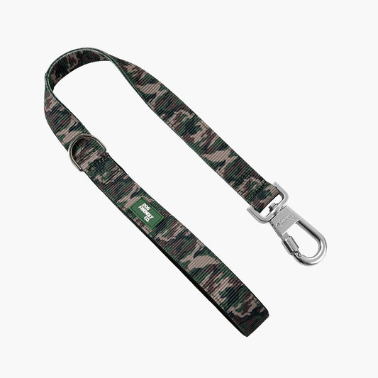Short Trainer Dog Leash - Green Camo