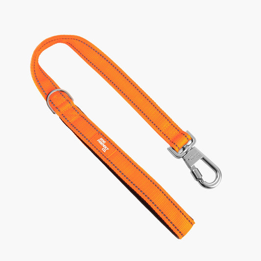 Short Trainer Dog Leash - Hi-Vis Orange