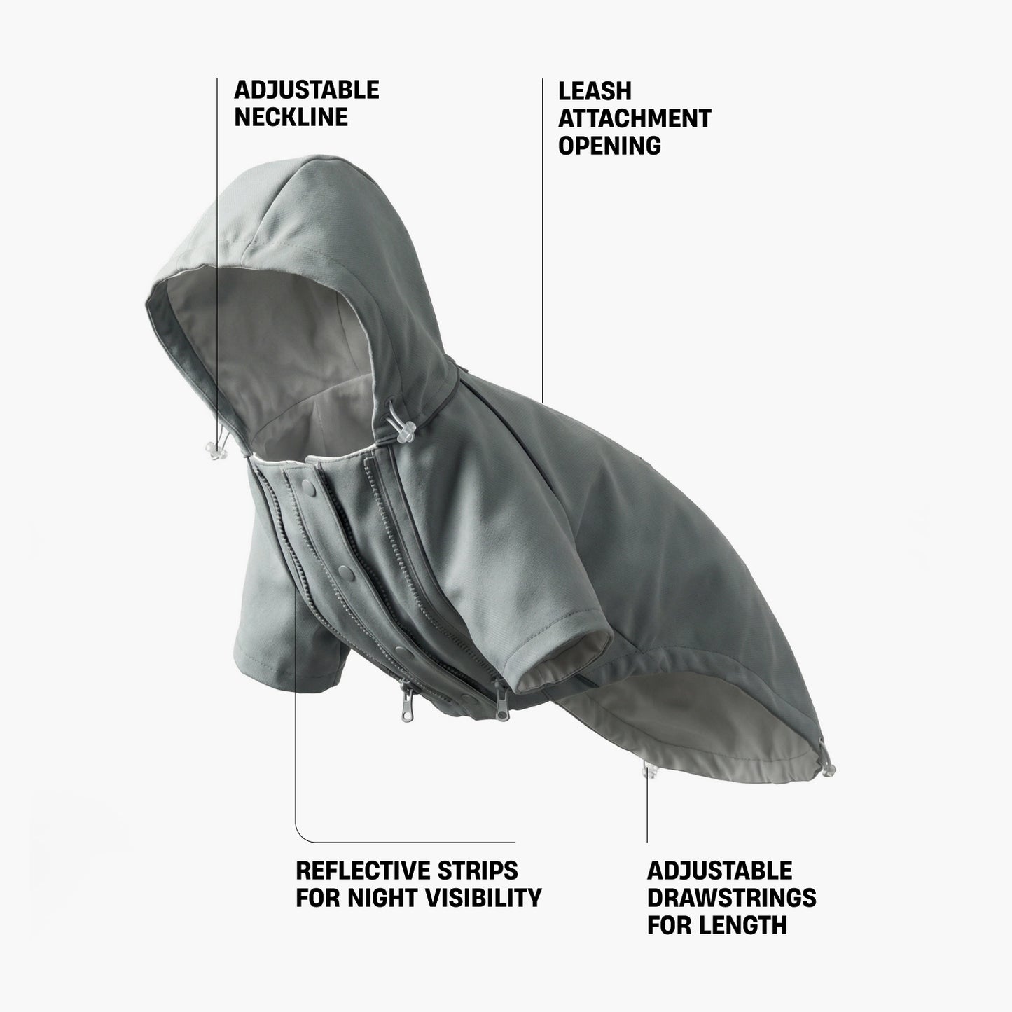 Storm Pro Raincoat - Grey