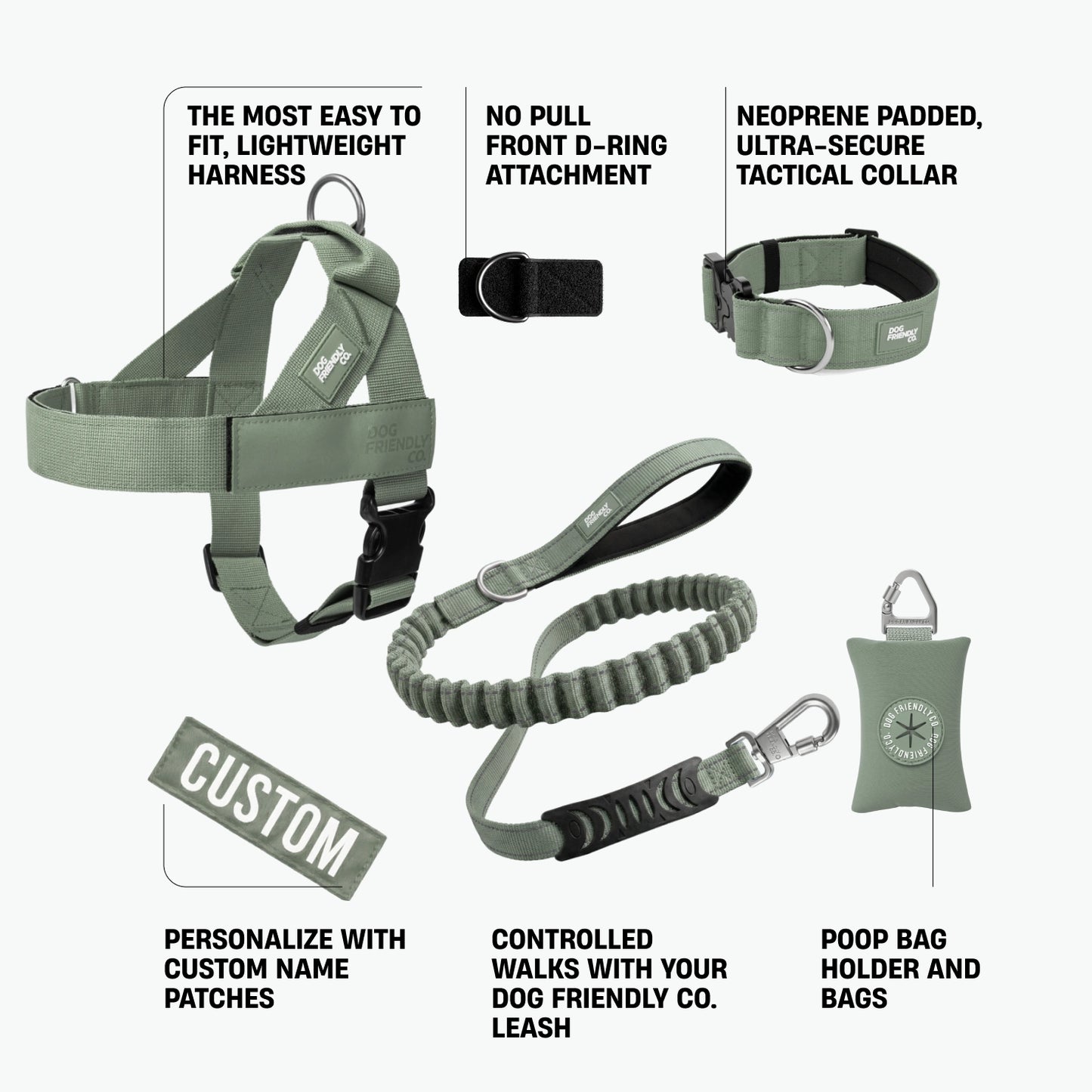 Ultimate No-Pull Bundle - Khaki