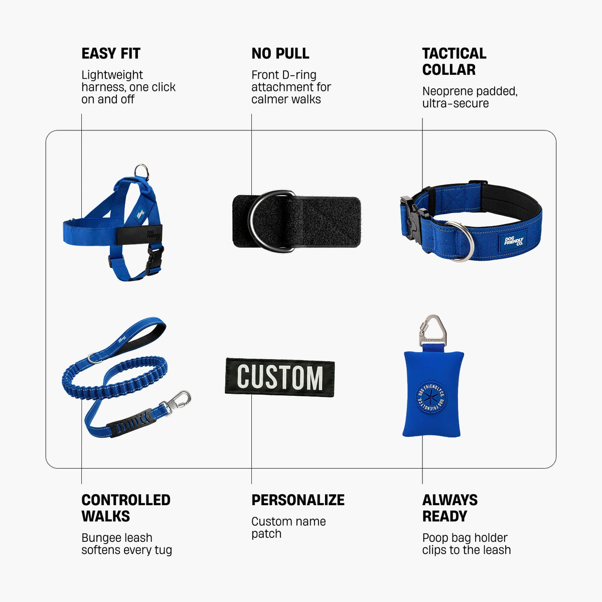 Ultimate No-Pull Bundle - Classic Blue