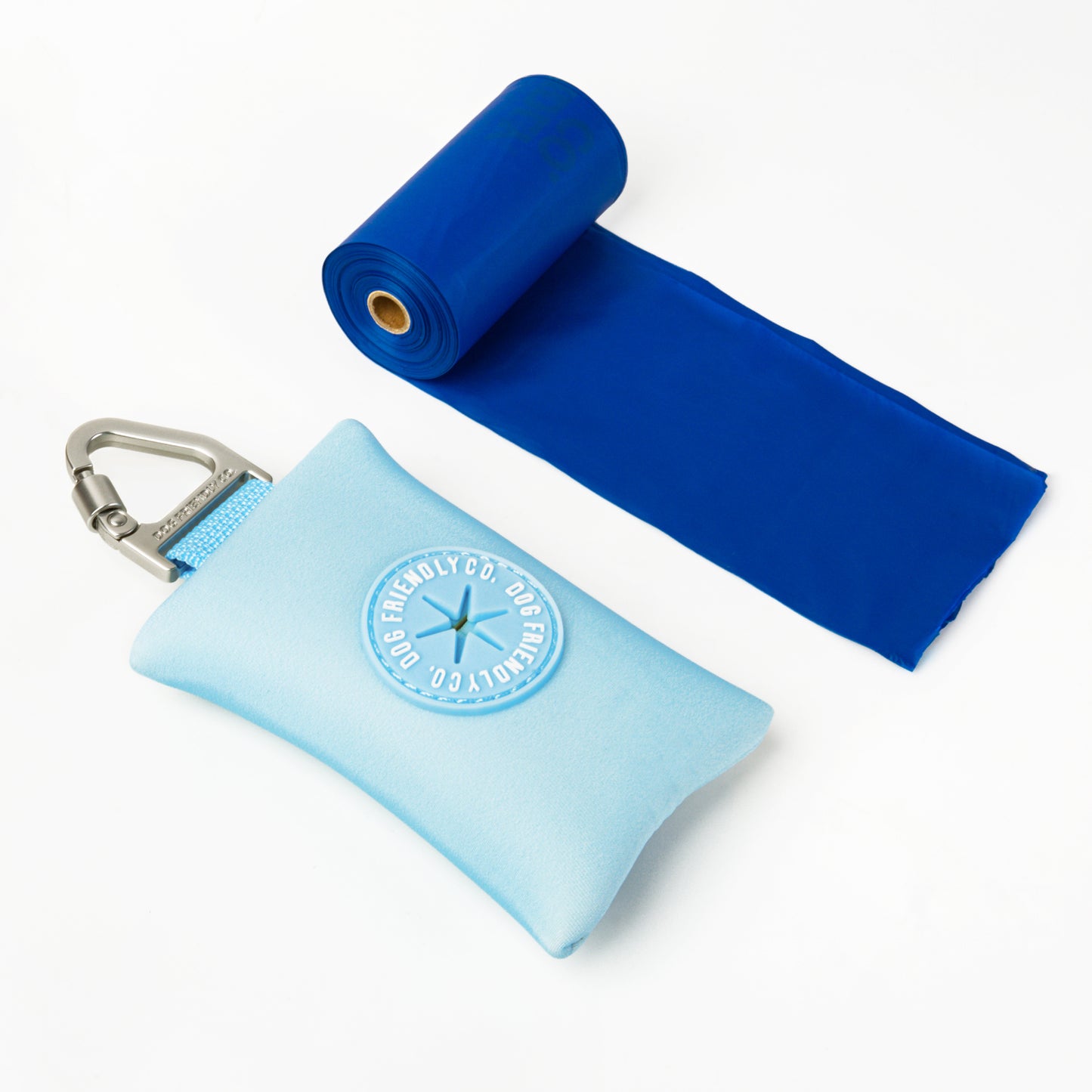 Dog Poop Bag Holder - Sky Blue