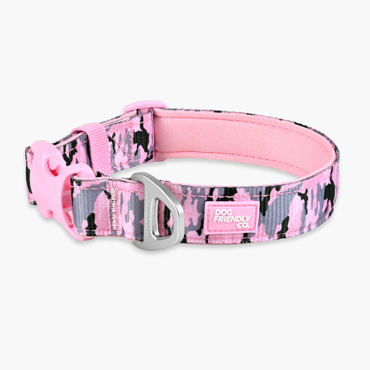Essentials Collar - Pink Camo