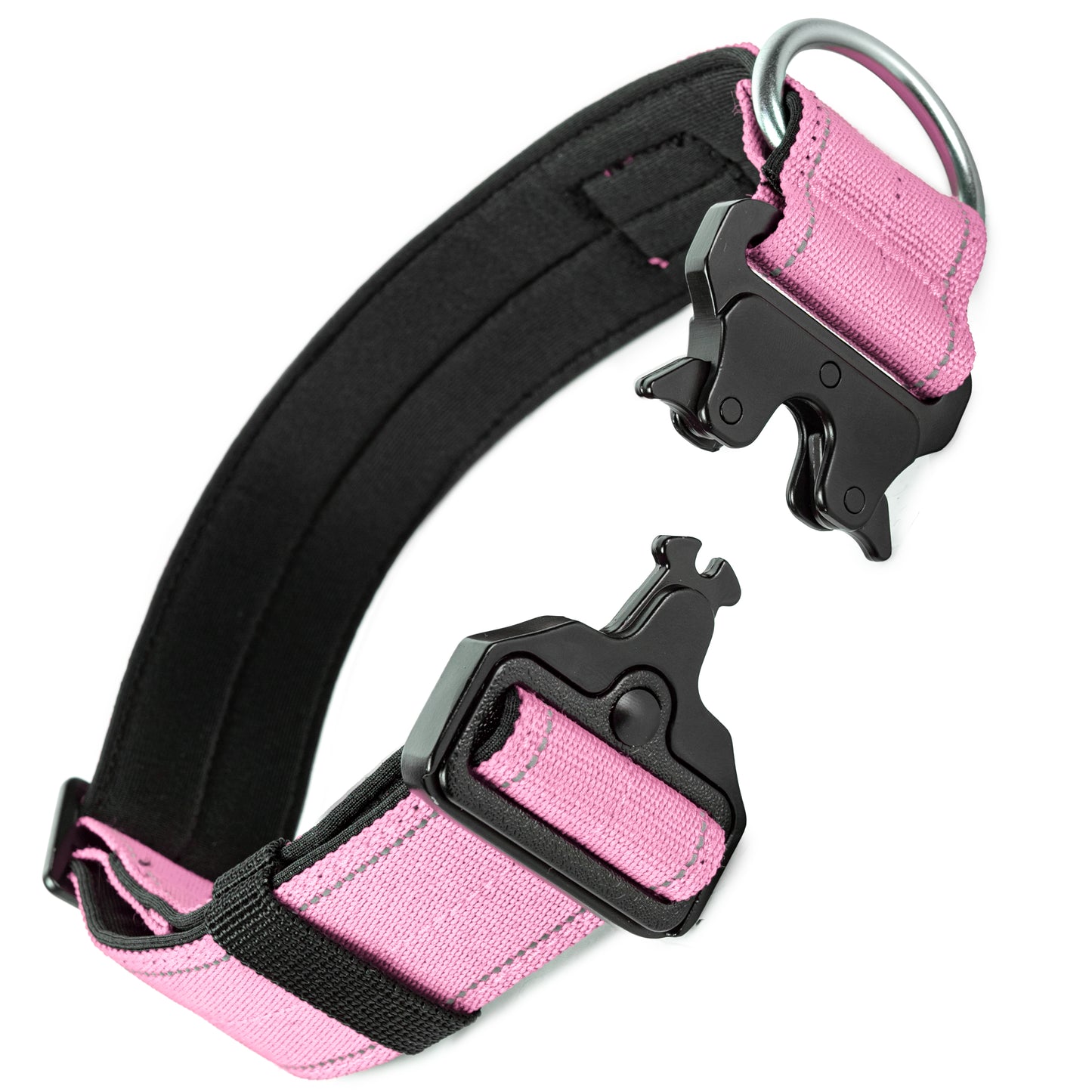 Tactical Dog Collar - Pink