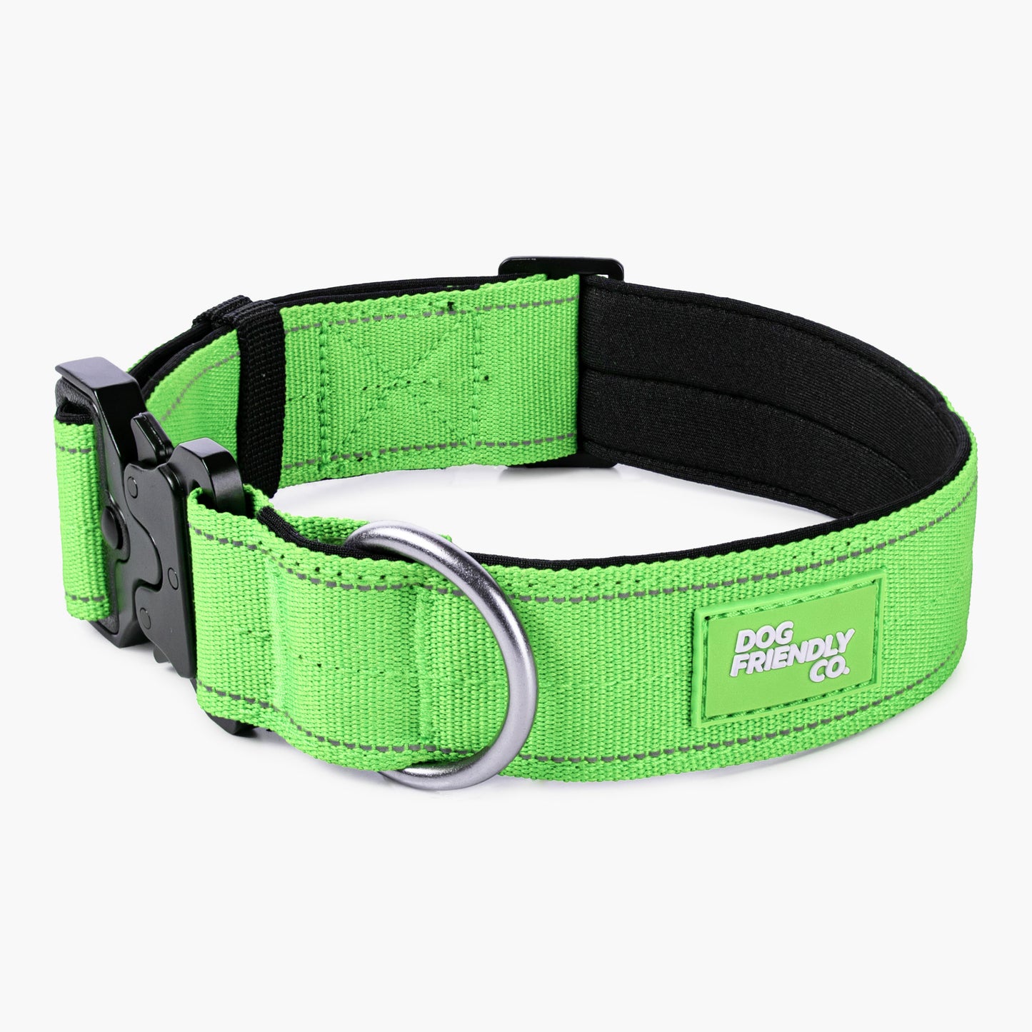 Tactical Dog Collar - Neon Green